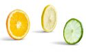 Orange, lemon and lime slices